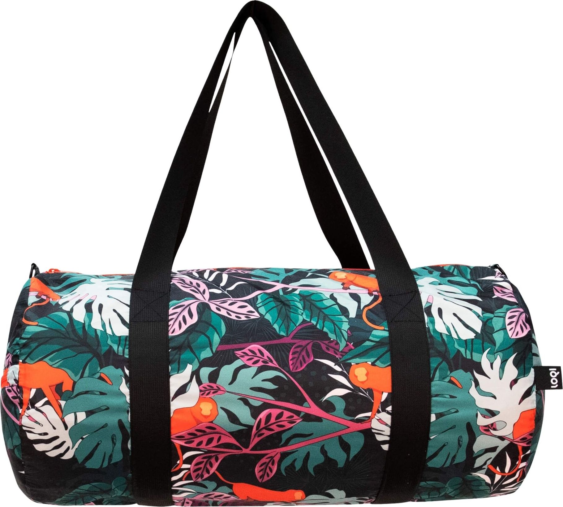Loqi Weekender Glitter Power Mata Monkey Tasche recycelt