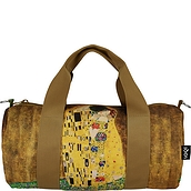 Loqi Weekender Museum Gustav Klimt Bag mini Kiss recycled
