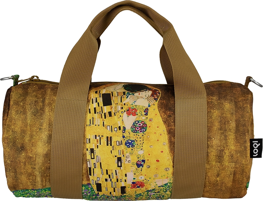 LOQI Weekender Museum Gustav Klimt Τσάντα, mini, ανακυκλωμένη, σχέδιο Το Φιλί