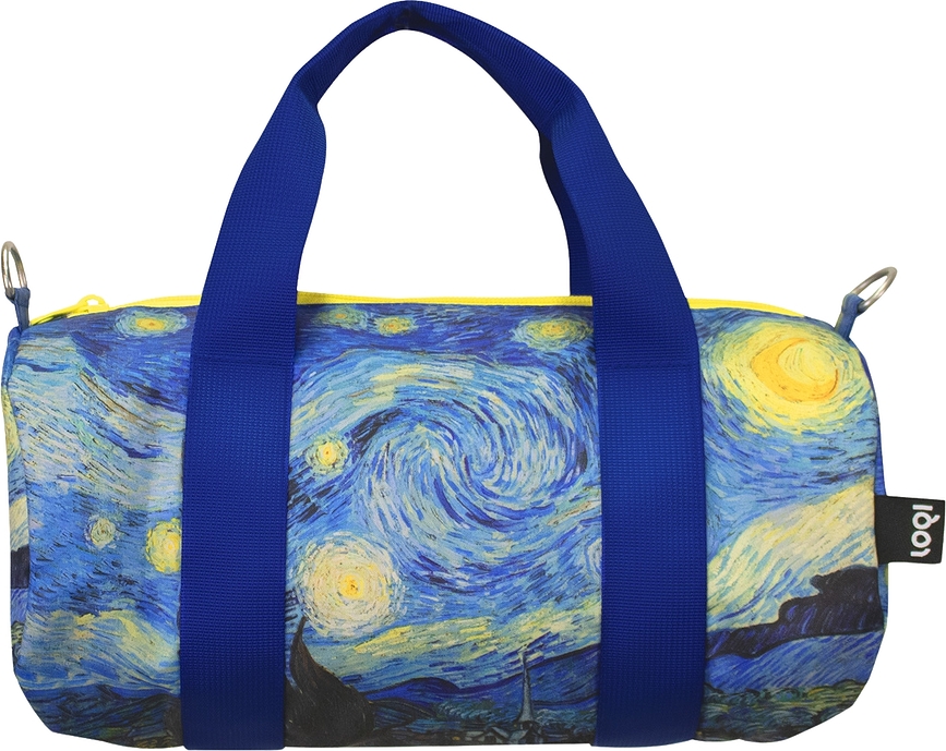 LOQI Weekender Museum Τσάντα, Vincent van Gogh "Έναστρη Νύχτα", μίνι, ανακυκλωμένη