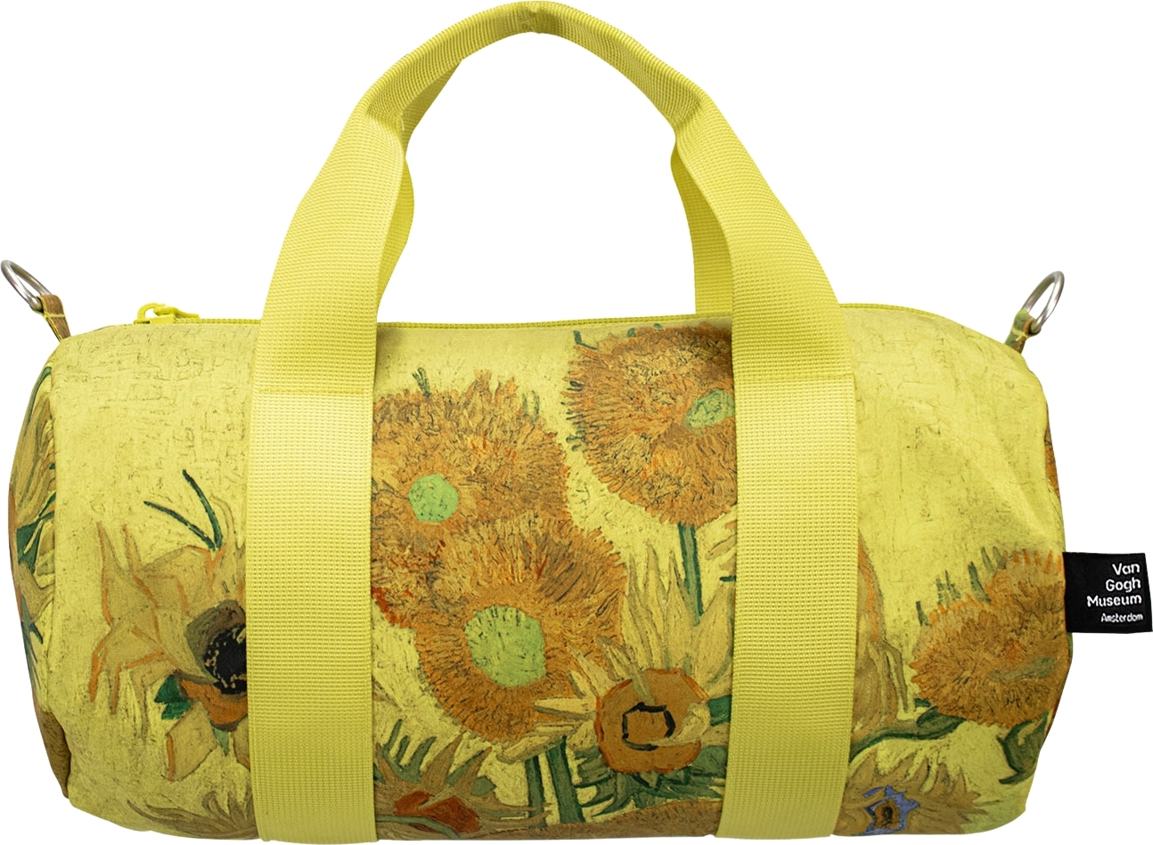 LOQI Weekender Museum Vincent van Gogh Tasche mini Sonnenblumen recycelt