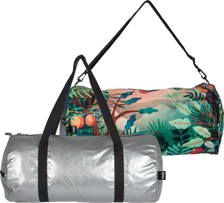 LOQI Weekender Torba dvostrana metalik