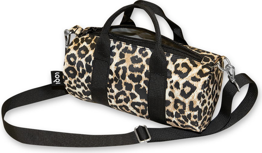 LOQI Weekender Torba reciklirana Artist Leopard Dusk S