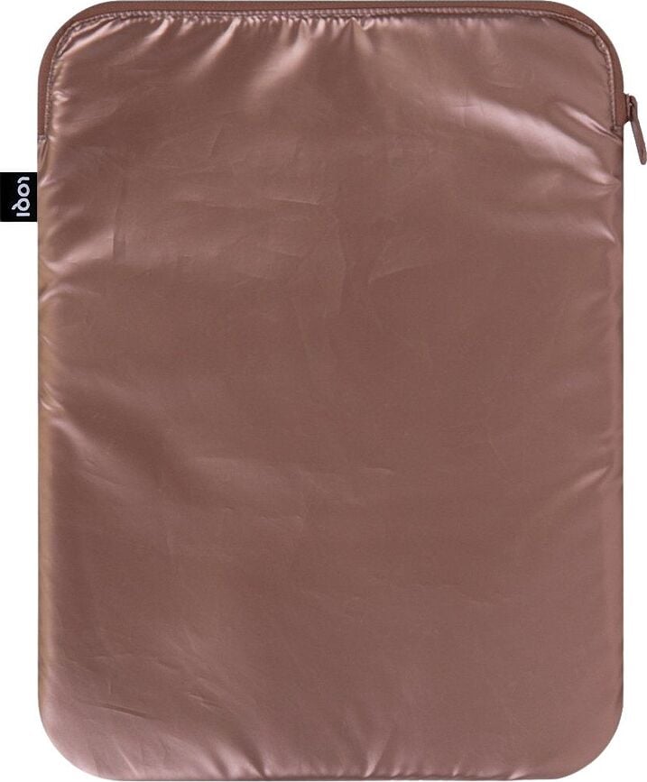 Metallic Laptopetui 26 x 36 cm Roségold
