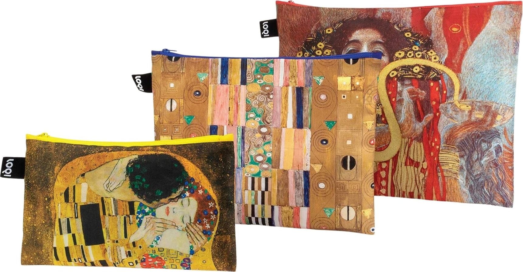 Museum Gustav Klimt Unterarmtaschen recycelt 3 St.