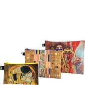 Museum Gustav Klimt Unterarmtaschen recycelt 3 St.
