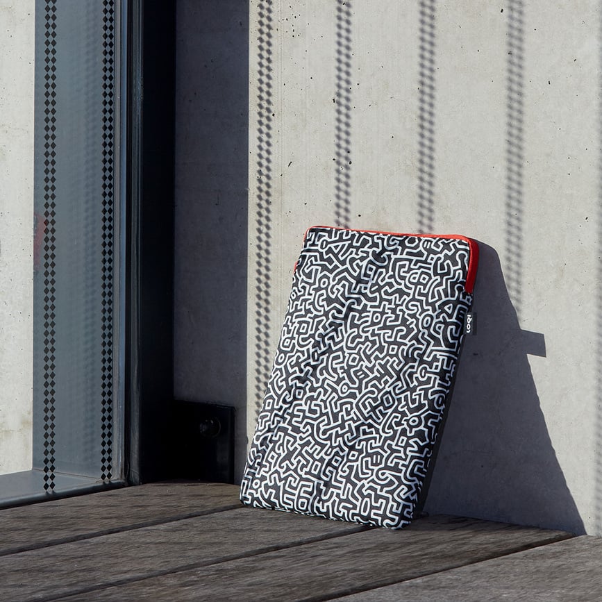 Museum Red Poppy Bee Housse pour Ordinateur Portable, recyclée, 24 x 33 cm, motif chats