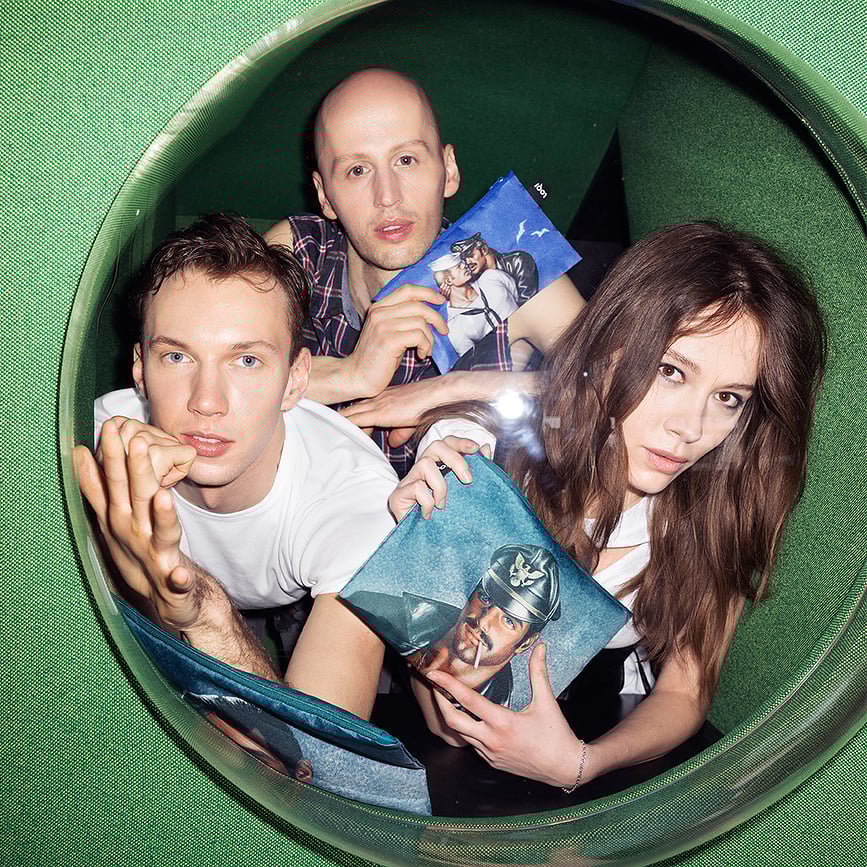 Museum Vincent van Gogh Pochettes en matière recyclée, Lot de 3