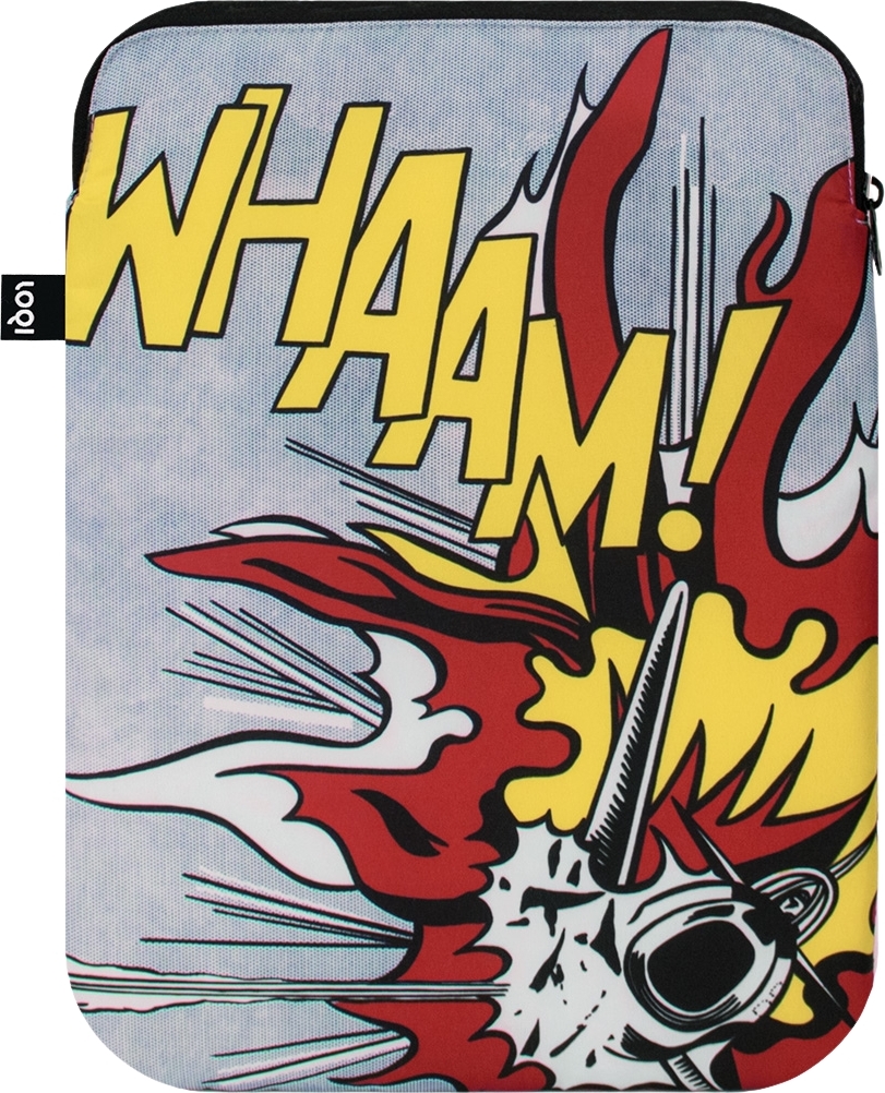 Museum Roy Lichtenstein Whaam! Laptopetui 24 x 33 cm recycelt