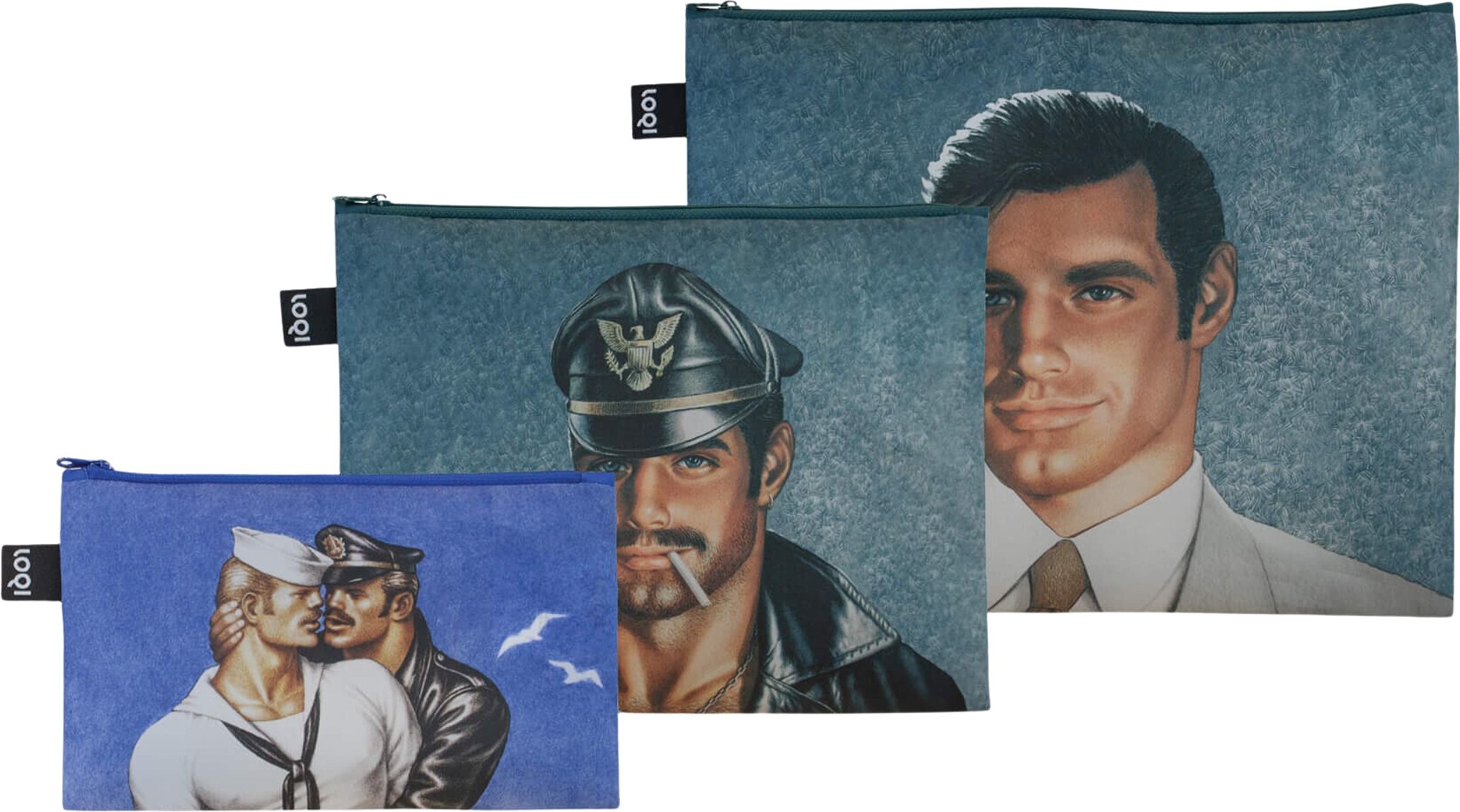 Museum Tom of Finland Kotid taaskasutatud 3 tk.