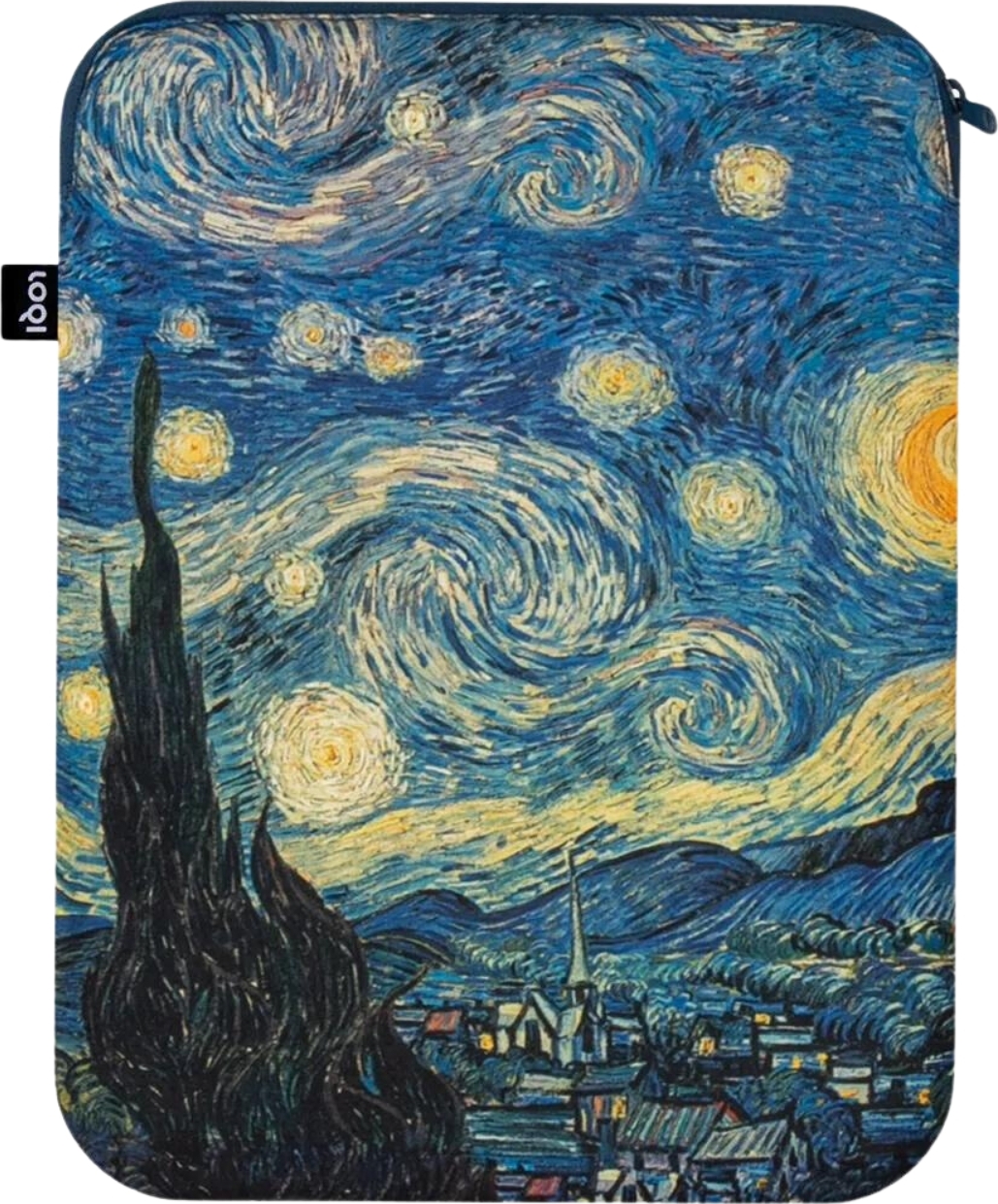 Museum Vincent van Gogh Laptopetui 24 x 33 cm Sternennacht recycelt