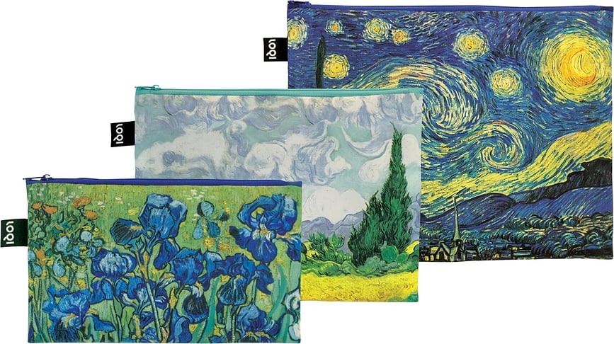 Museum Vincent van Gogh Unterarmtaschen recycelt 3 St.