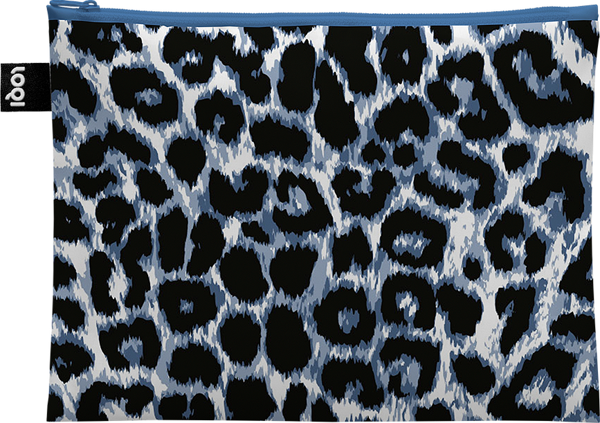 Neceser LOQI Artist Leopard reciclado, 3 unidades