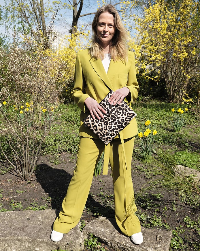 Neceser LOQI Artist Leopard reciclado, 3 unidades