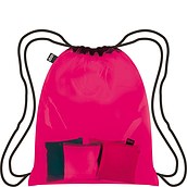 Plecak LOQI Transparent różowy