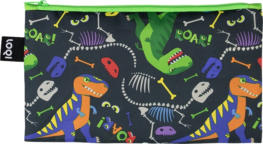 Pose Zip Pocket Artist Dinosaur Roar mini med genbrug