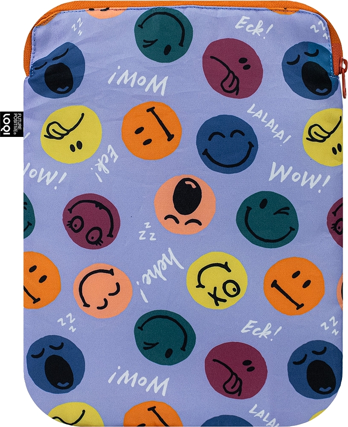Pouzdro na notebook Smiley z recyklovaného materiálu