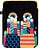 Puzdro na notebook LOQI Artist Craig & Karl Don't Look Now recyklované