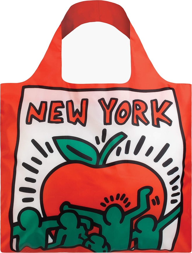 Sac LOQI Museum Keith Haring New York en matière recyclée