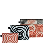 Saszetki LOQI Artist Louise Bourgeois Spirals z recyklingu 3 szt.