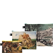 Saszetki Museum Pieter Bruegel the Elder z recyklingu 3 szt.