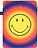 Smiley Rainbow Capsule Laptop case recycled