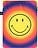 Smiley Rainbow Capsule Laptopetui recycelt