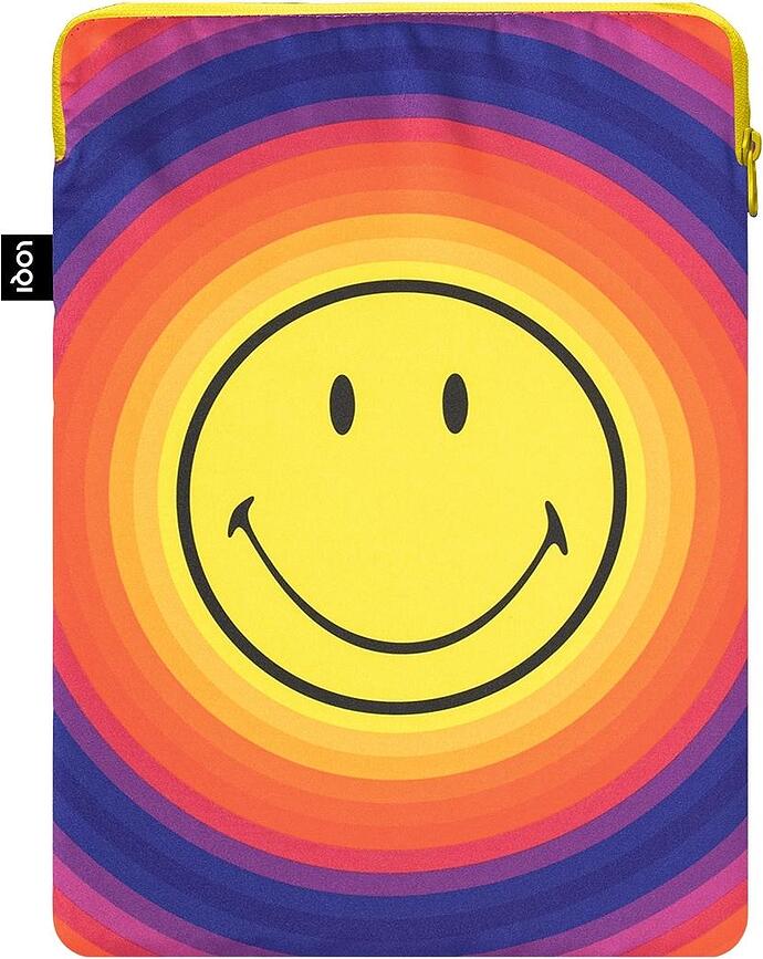 Smiley Rainbow Capsule Θήκη για Laptop, ανακυκλωμένη