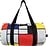 Soma LOQI Weekender Museum Piet Mondrian Composition with Red, Yellow, Blue and Black pārstrādāts materiāls