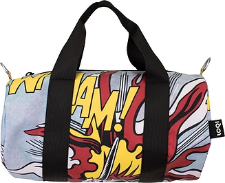 Soma LOQI Weekender Museum Roy Lichtenstein Whaam! pārstrādāts materiāls mini