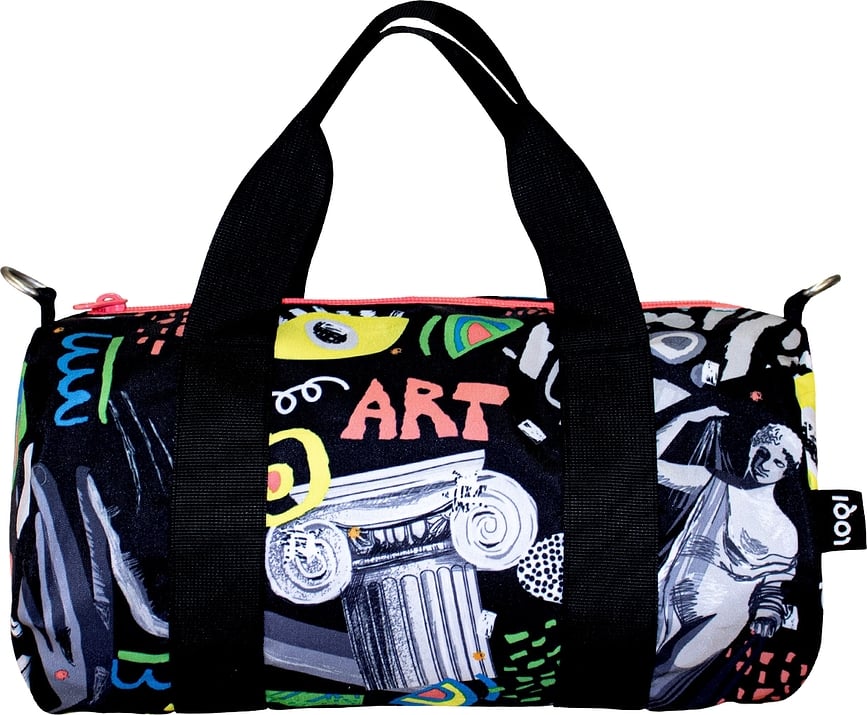 Сумка LOQI Weekender Artist Classic Art mini з перероблених матеріалів