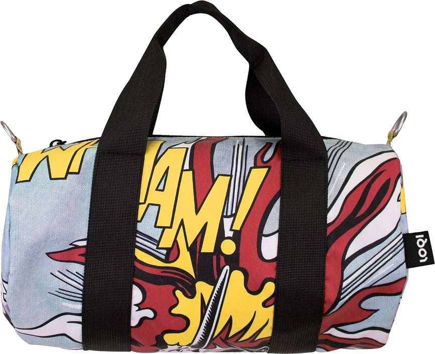 Сумка LOQI Weekender Museum Roy Lichtenstein Whaam! міні, з перероблених матеріалів
