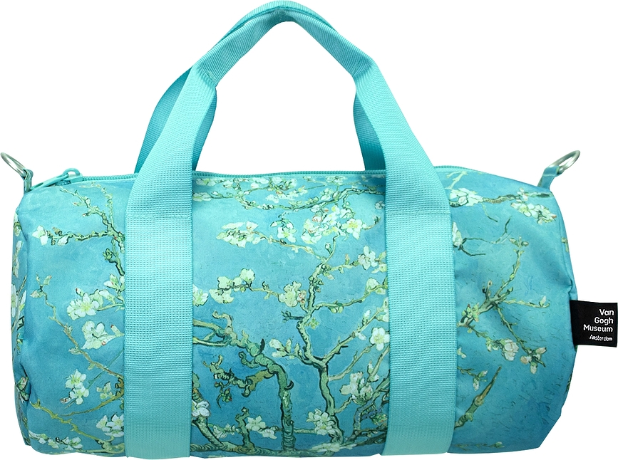 Tas LOQI Weekender Museum Vincent van Gogh bloeiende amandelboom mini Gerecycleerd