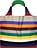 Torba LOQI Museum Poul Gernes Lottery Stripes z recyklingu