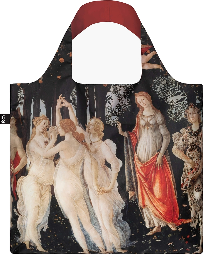 Torba LOQI Museum Sandro Botticelli wiosna z recyklingu