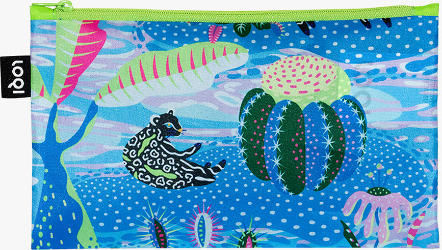 Vrecká LOQI Artist Sam Wilde Bounty Equi Quandary z recyklátu, 3 ks