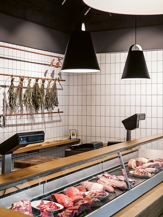 Above Viseča svetilka LED, 40 cm, bela, z Bluetooth upravljanjem