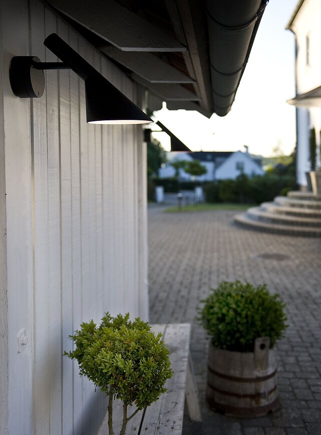 AJ 50 Απλίκα LED εξωτερική, λευκή