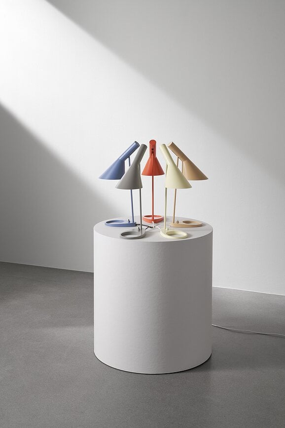 AJ Lampe de Table, vert sourd