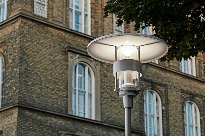 Albertslund Vrtna svetilka z Dali krmiljenjem, 4000K, temno siva