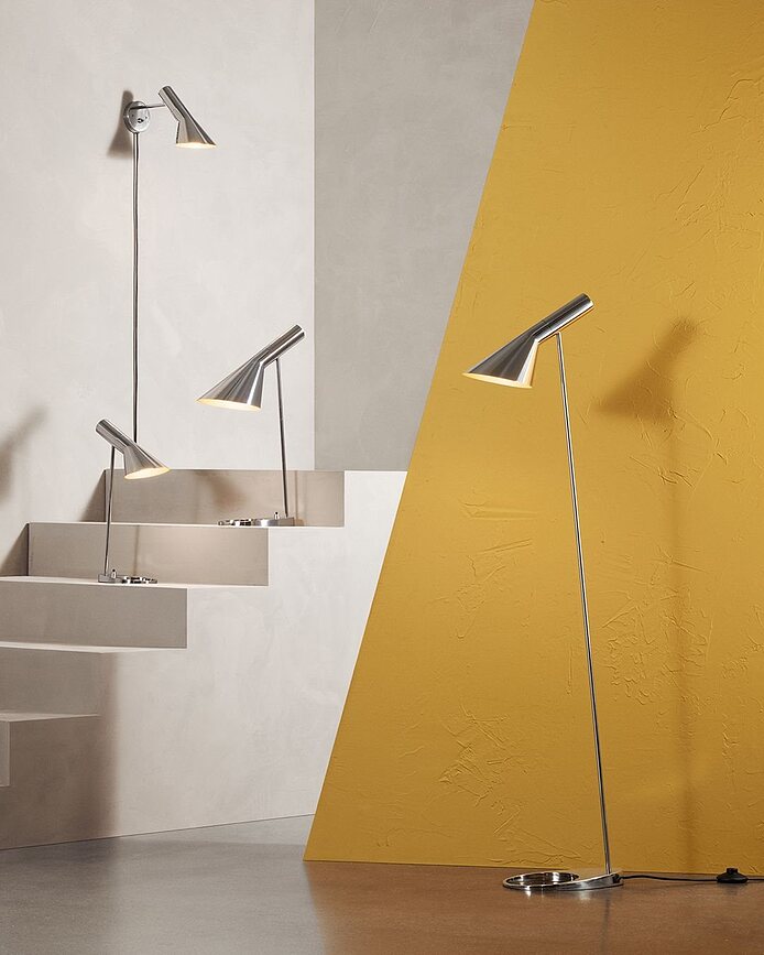 Aplique de Pared AJ, de acero