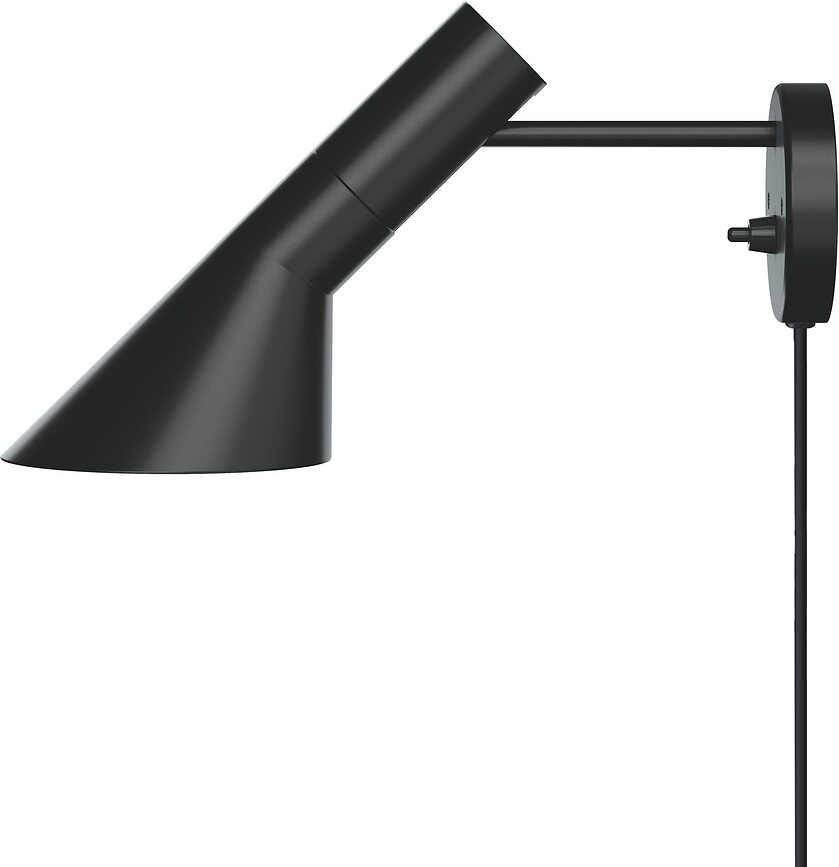 Aplique de Pared AJ, negro