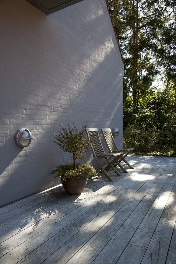 Aplique de Pared LED con marco de aluminio Skot Half, 4000K, opalino