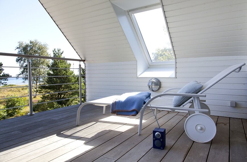 Aplique de Pared LED con marco de aluminio Skot Half, 4000K, opalino