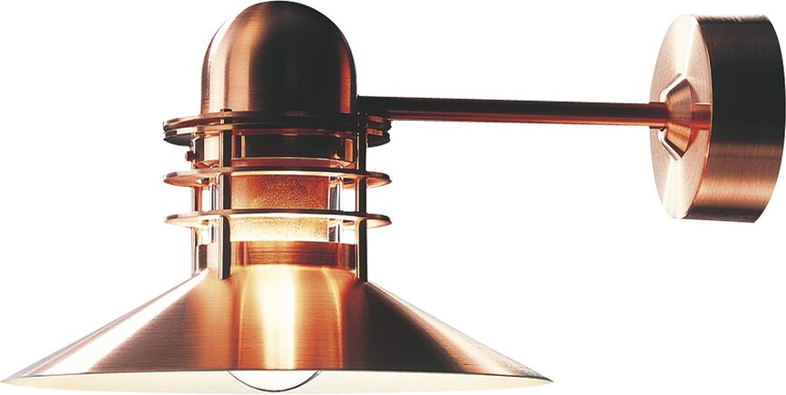 Aplique exterior de cobre Nyhavn