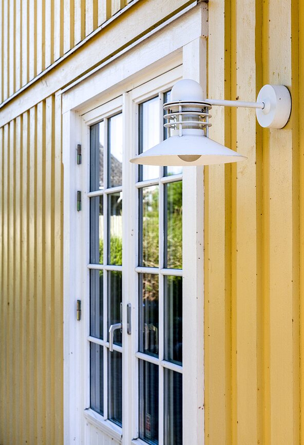 Aplique exterior de cobre Nyhavn