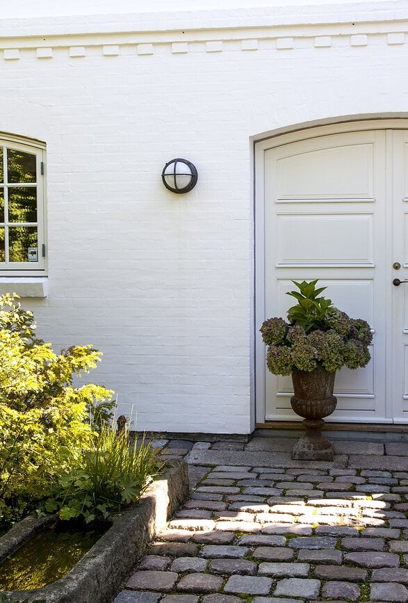 Aplique LED Skot, 3000K, difusor opal, marco antracita