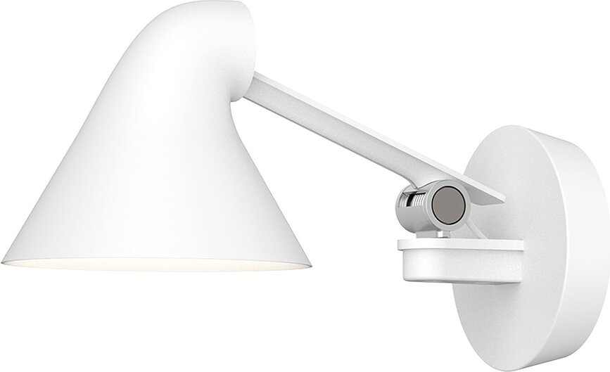 Applique con scatola di montaggio NJP LED 2700 K, bianco