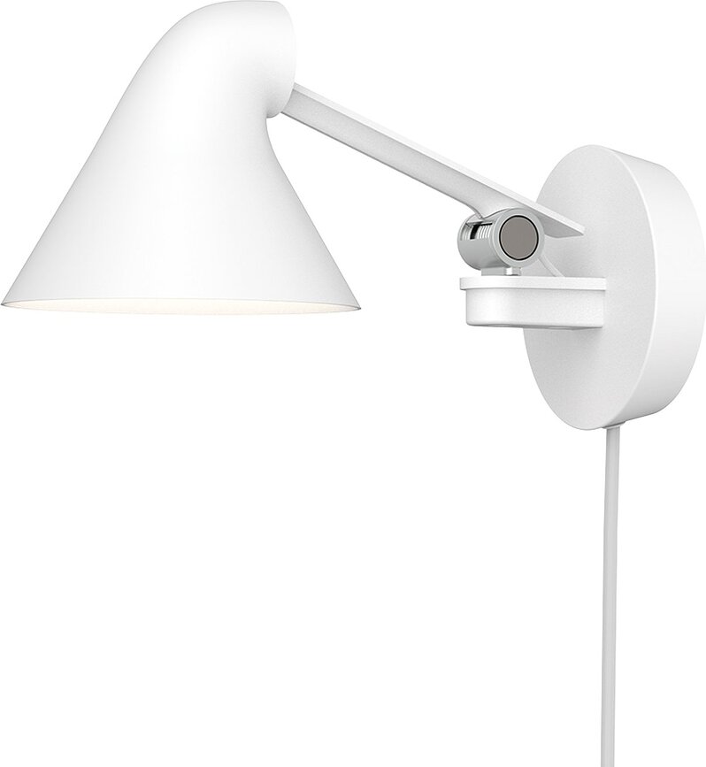 Applique murale avec boîte de montage et câble NJP LED 2700 K blanc