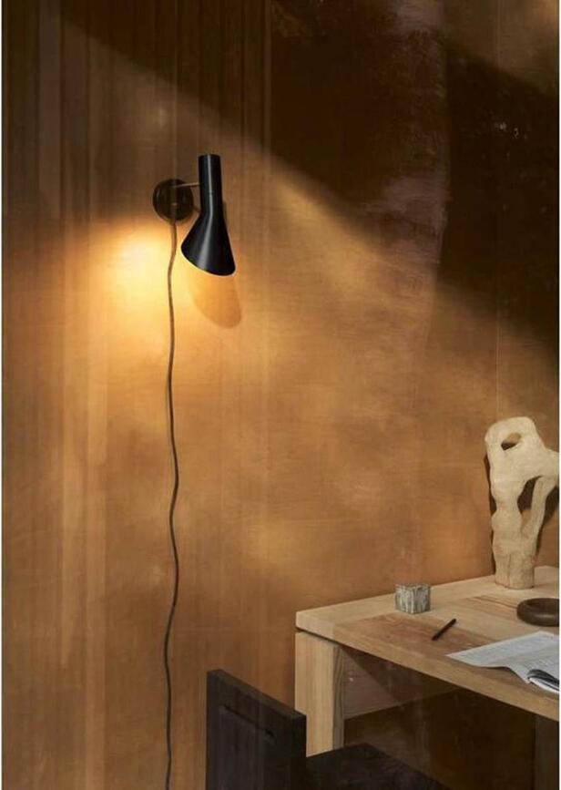 Applique murale avec boîte de montage et câble NJP LED 3000 K, gris clair